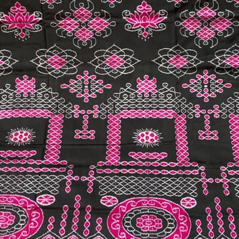Sambalpuri Tissue Silk Saree