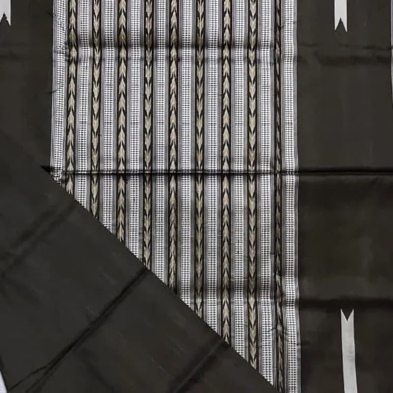Sambalpuri Phodakumbha Silk Saree view 1