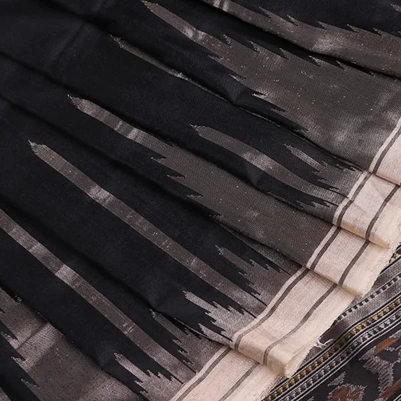 Sambalpuri Tissue Silk Saree