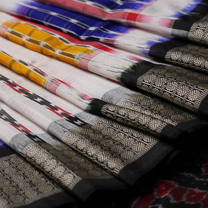 Sambalpuri Ikkat Silk Saree