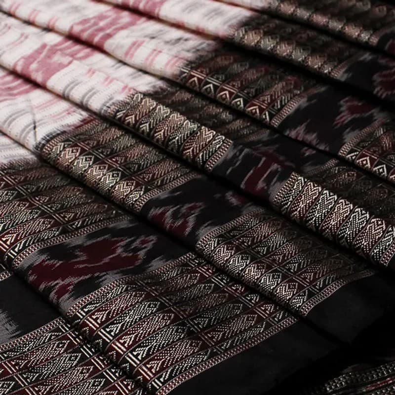 Sambalpuri Ikkat Silk Saree