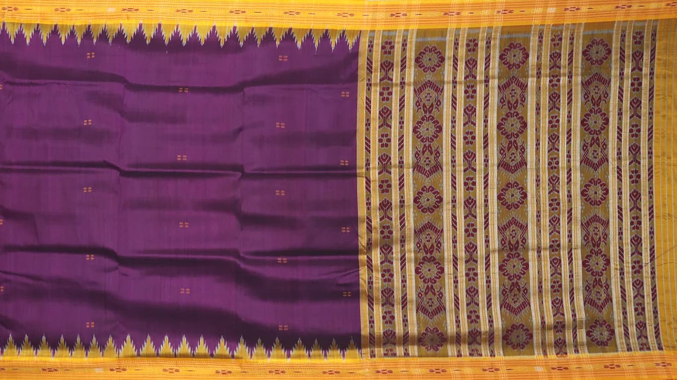 Khandua Silk Ikat Saree thumbnail 2