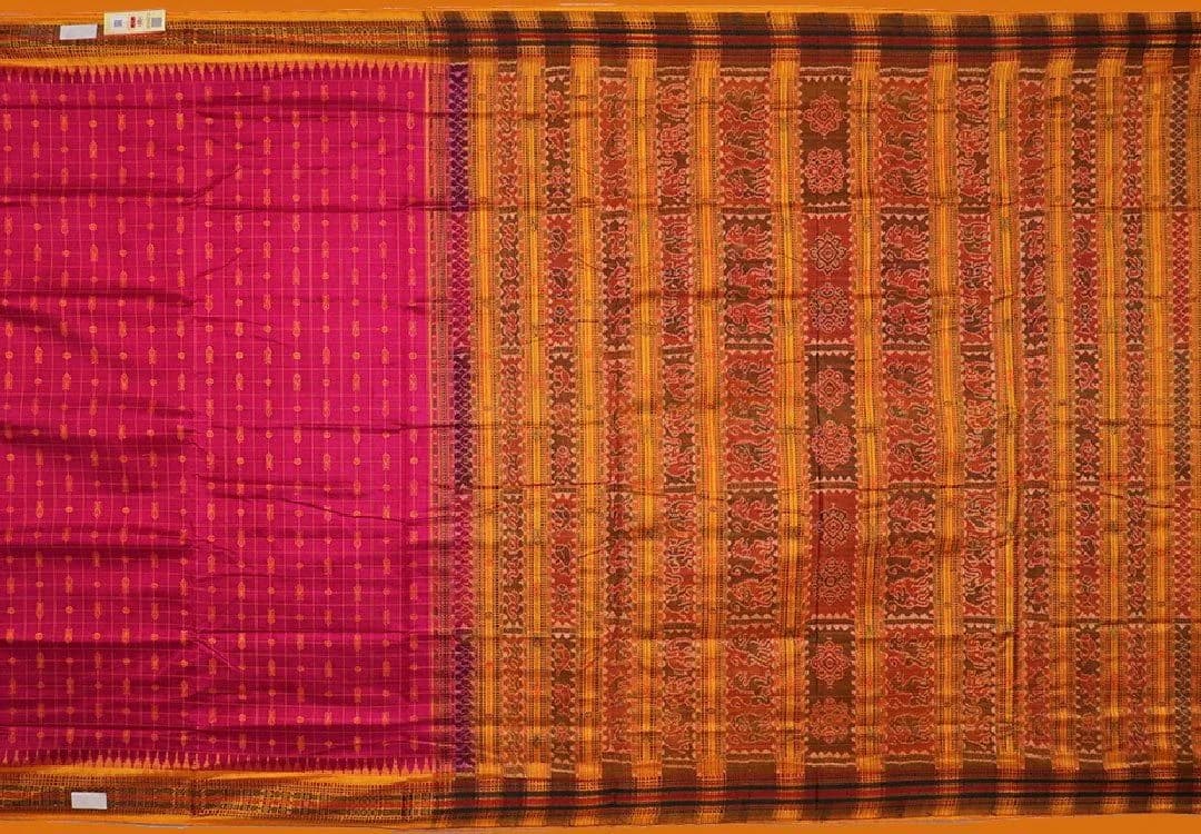Sambalpuri Tusser Saree thumbnail 2