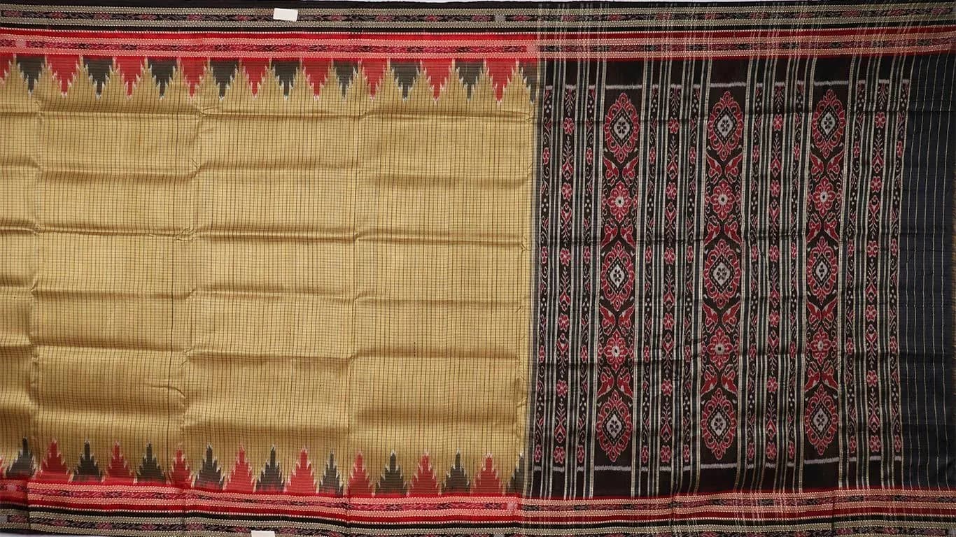 Khandua Silk Ikat Saree thumbnail 2