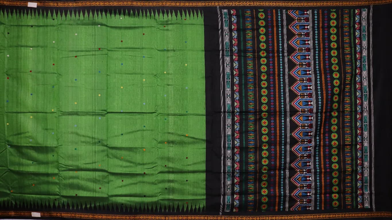 Dolabedi Tusser Saree thumbnail 2