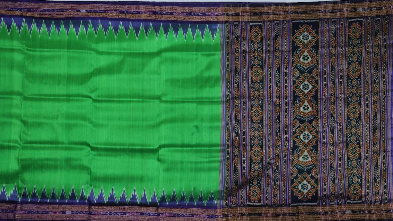 Khandua Silk Ikat Saree thumbnail 2
