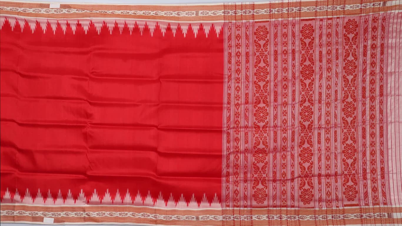 Khandua Silk Ikat Saree thumbnail 2
