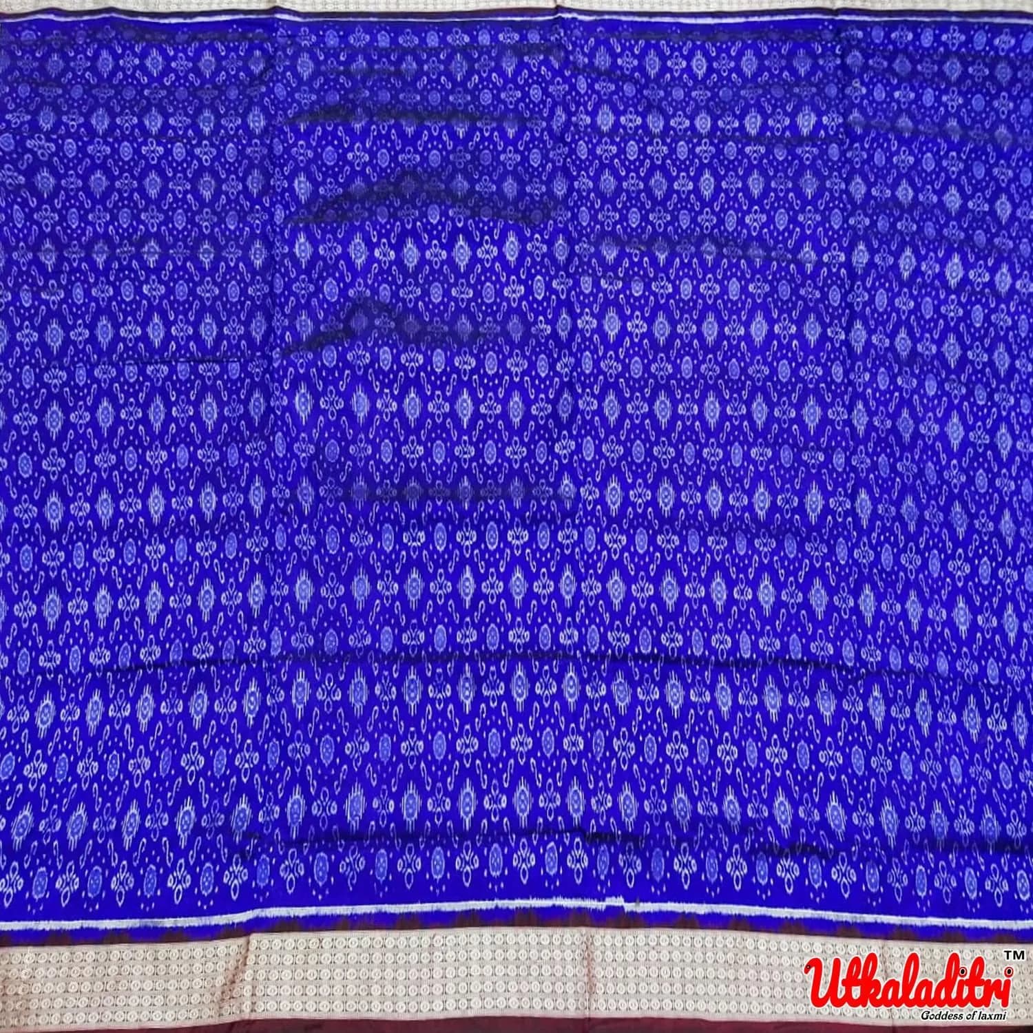 Sambalpuri Tissue Silk Saree thumbnail 2