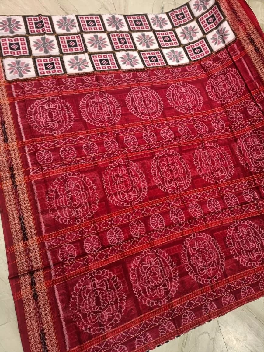 Sambalpuri Cotton Saree thumbnail 4