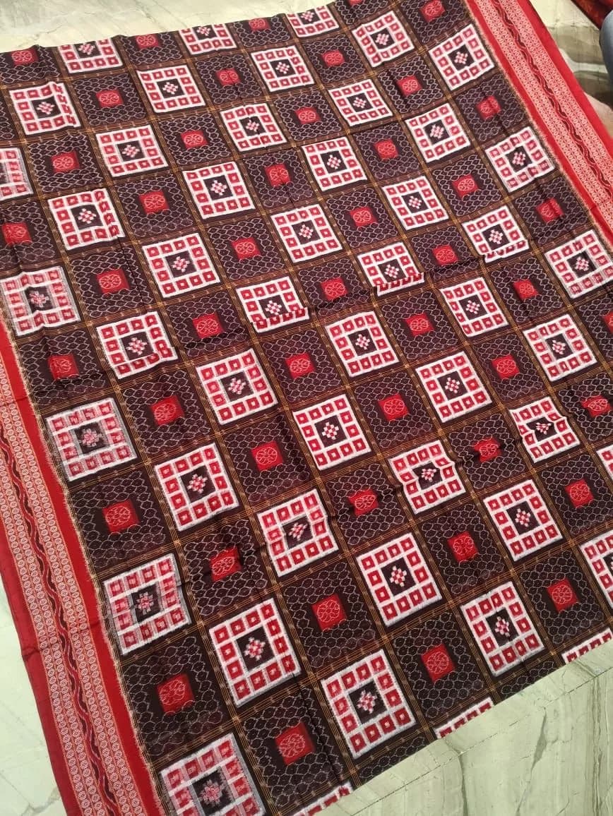Sambalpuri Cotton Saree thumbnail 3