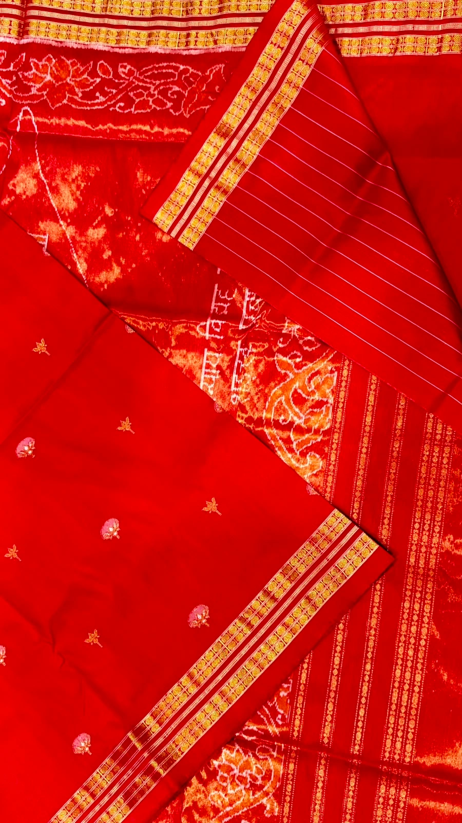 Sambalpuri Ikat Silk Saree – Sri Kshetra Puri Dham Theme thumbnail 2