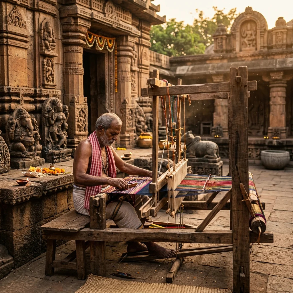 The History of Odisha Handloom Saree: A Legacy Woven in Silk