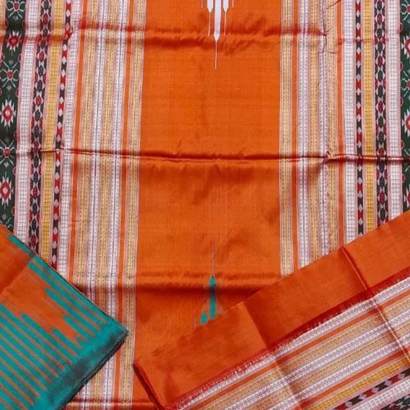 Sambalpuri Phodakumbha Silk Saree