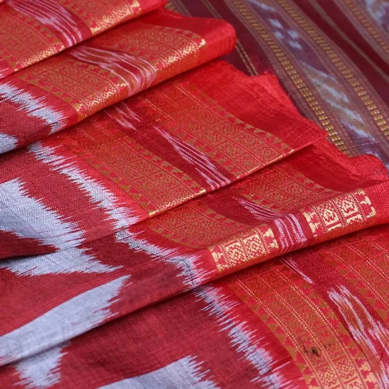 Khandua Silk Ikat Saree