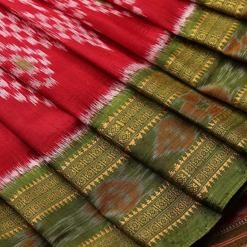 Khandua Silk Ikat Saree