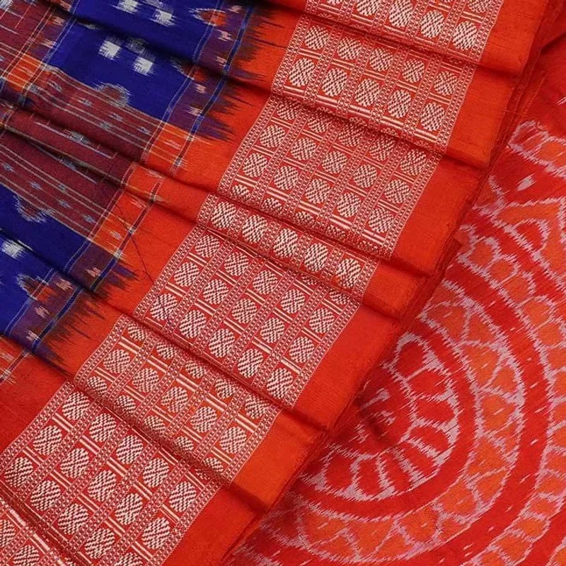 Sambalpuri Ikkat Silk Saree