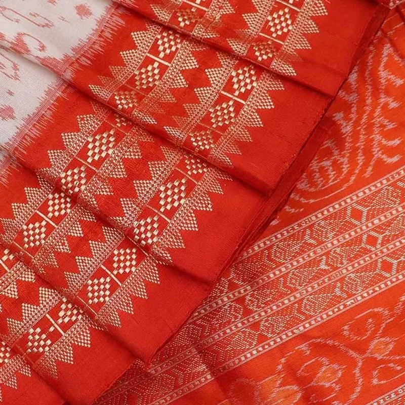 Sambalpuri Ikkat Silk Saree