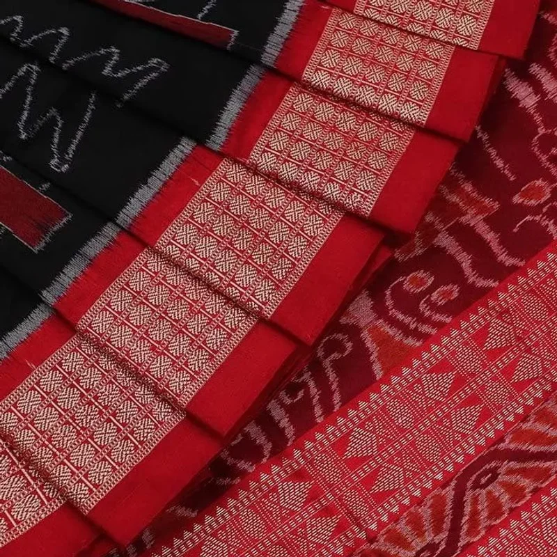 Sambalpuri Ikkat Silk Saree