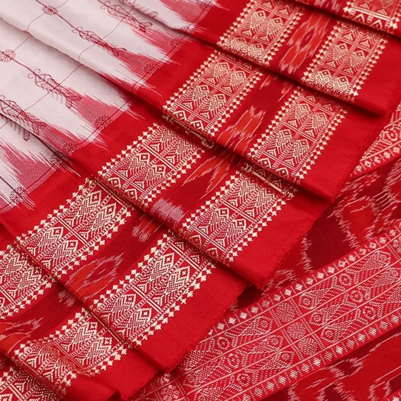 Sambalpuri Ikkat Silk Saree