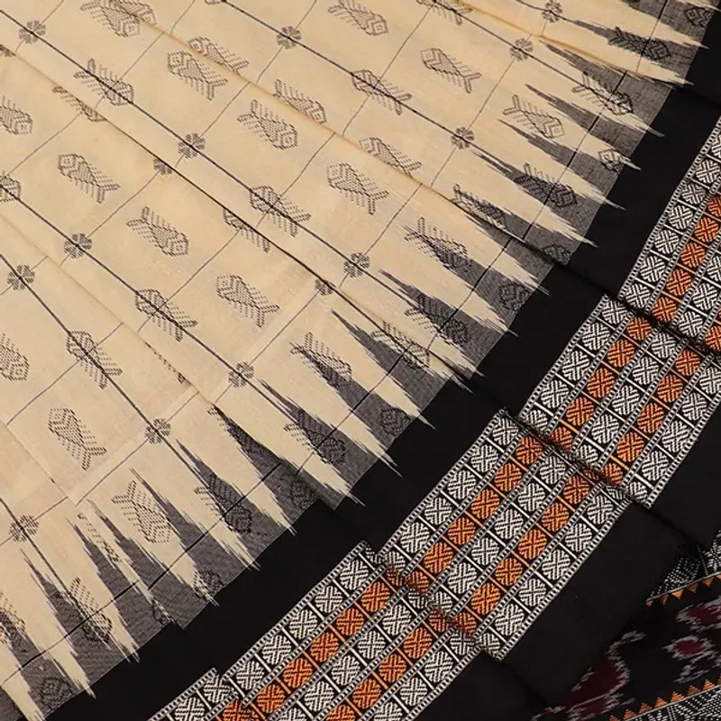 Sambalpuri Ikkat Silk Saree