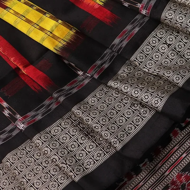 Sambalpuri Ikkat Silk Saree