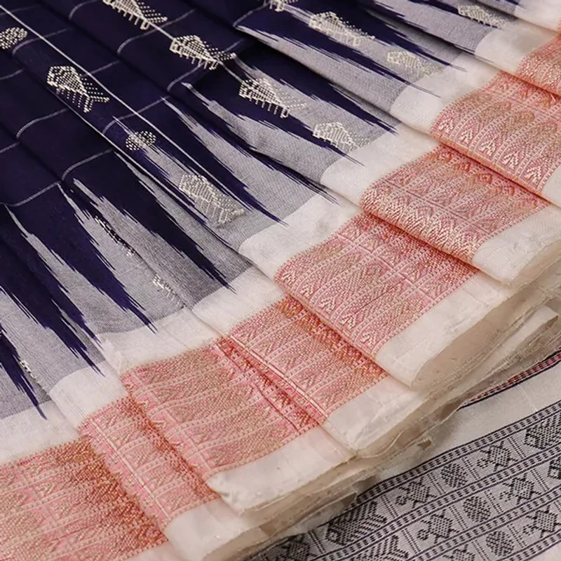 Sambalpuri Ikkat Silk Saree
