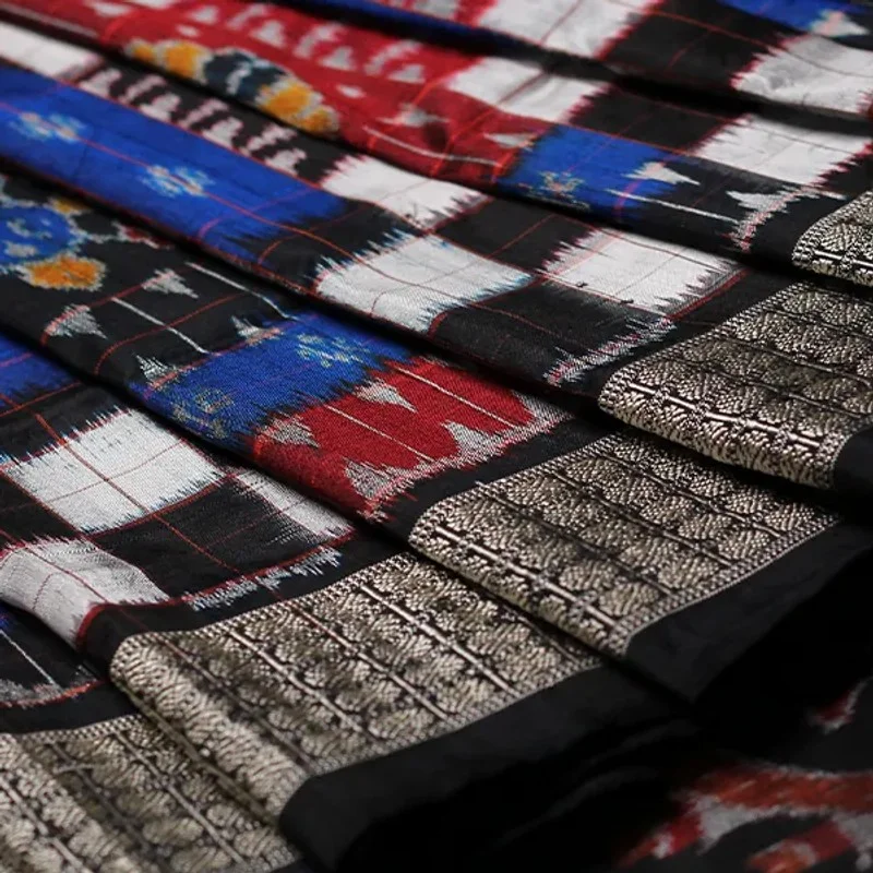 Sambalpuri Ikkat Silk Saree