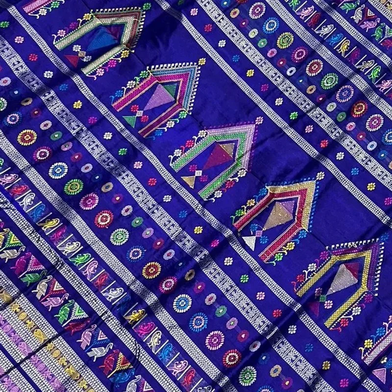 Sambalpuri Dolabedi Silk Saree