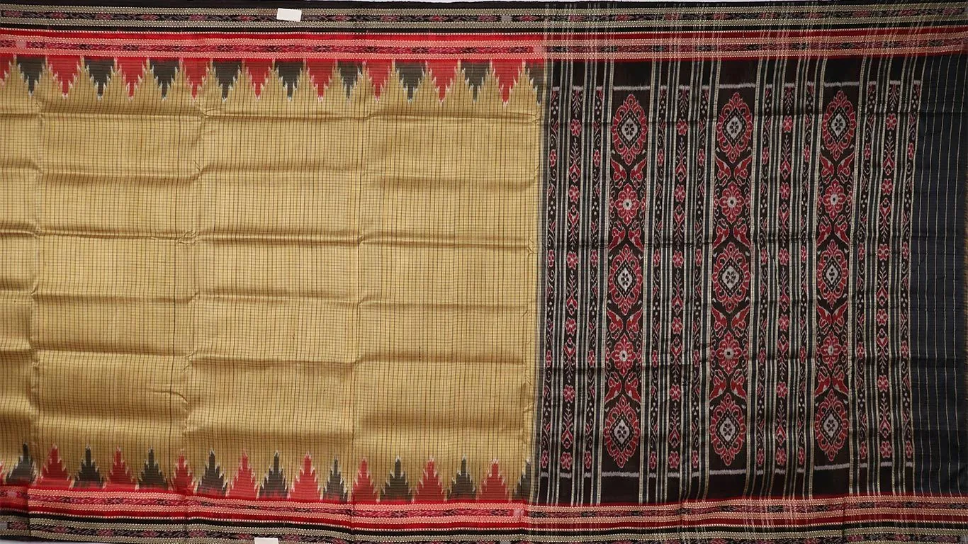 Khandua Silk Ikat Saree thumbnail 2