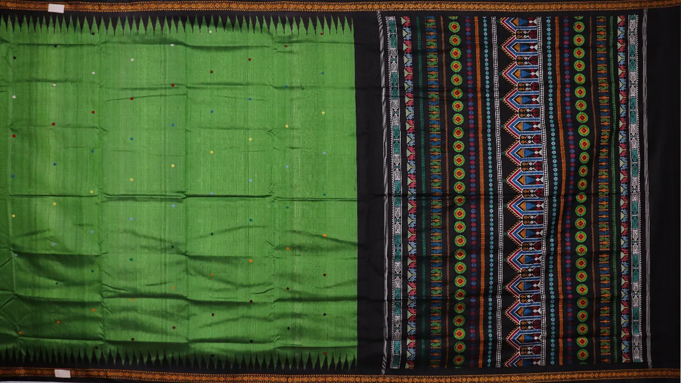 Dolabedi Tusser Saree thumbnail 2