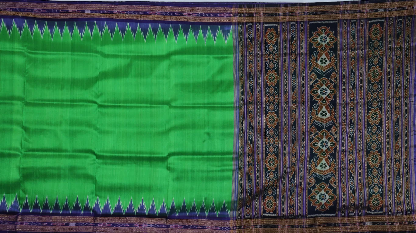 Khandua Silk Ikat Saree thumbnail 2