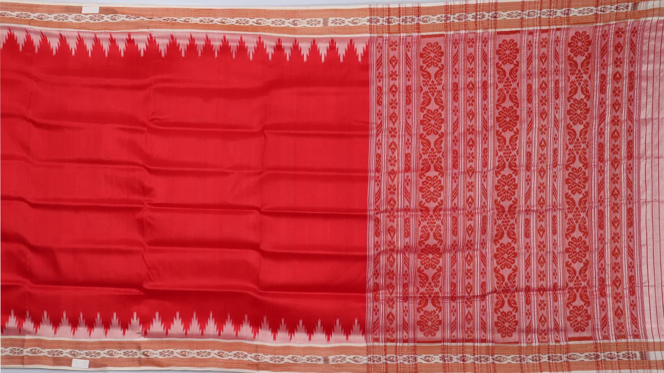 Khandua Silk Ikat Saree thumbnail 2