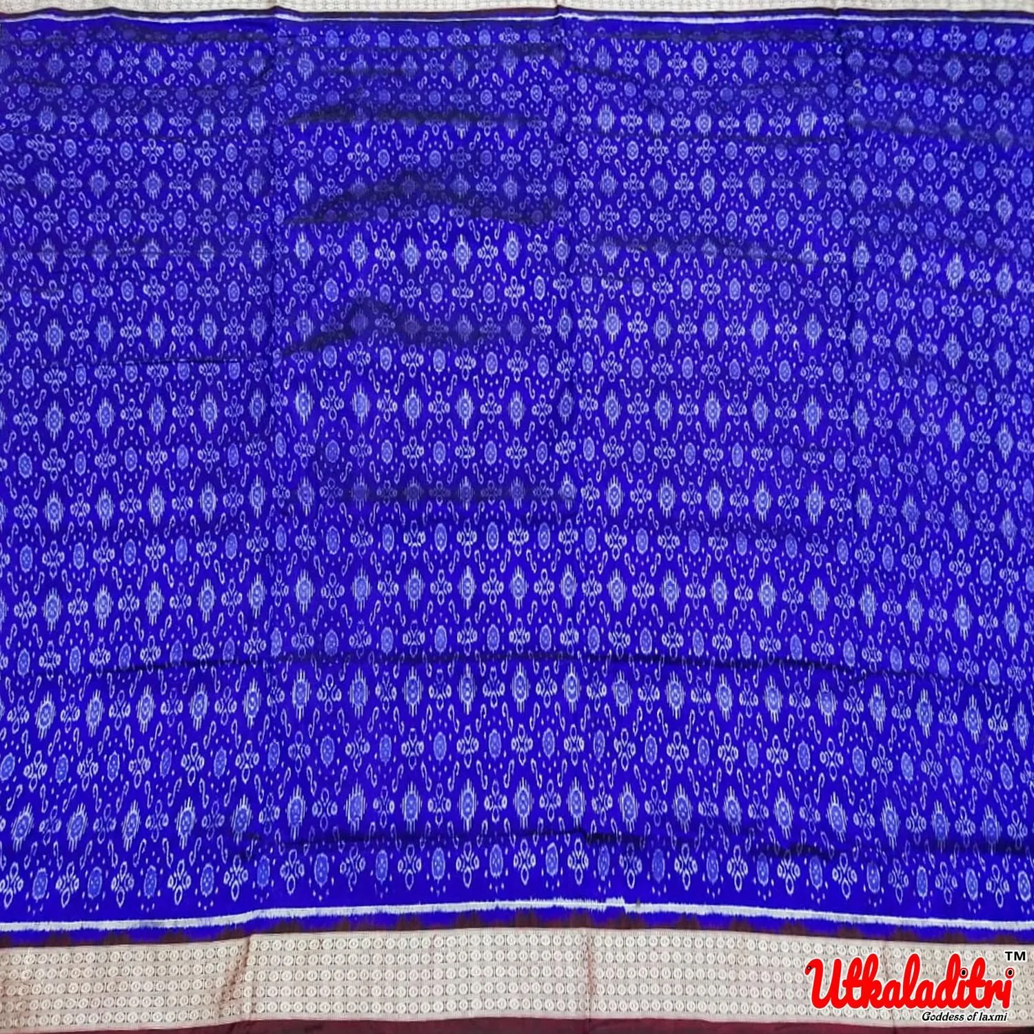 Sambalpuri Tissue Silk Saree thumbnail 2