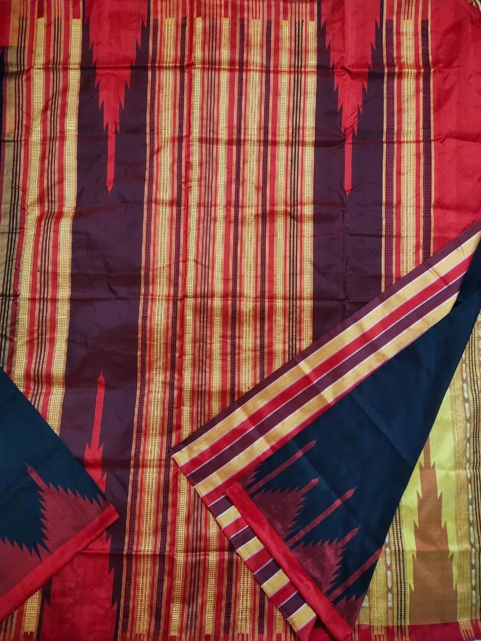 Sambalpuri Phodakumbha Silk Saree thumbnail 3