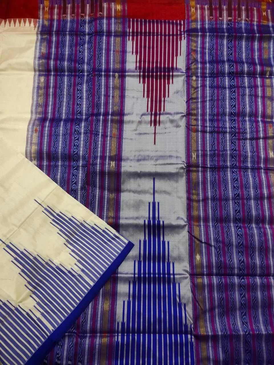 Sambalpuri Phodakumbha Silk Saree thumbnail 2