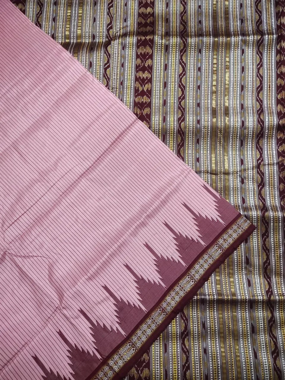 Sambalpuri Phodakumbha Silk Saree thumbnail 3