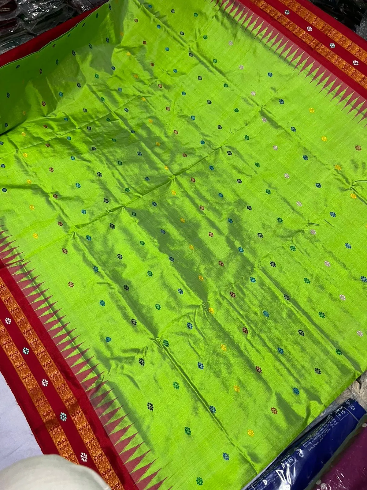 Sambalpuri Dolabedi Silk Saree thumbnail 2