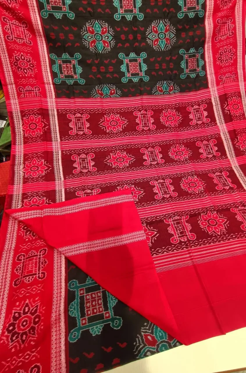 Sambalpuri Cotton Saree thumbnail 2
