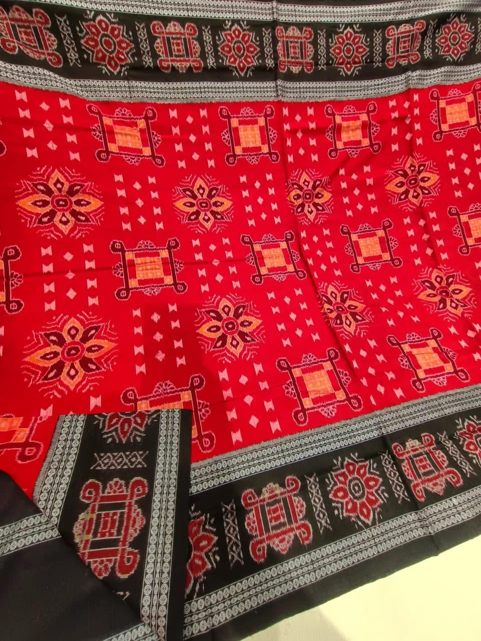 Sambalpuri Cotton Saree thumbnail 3