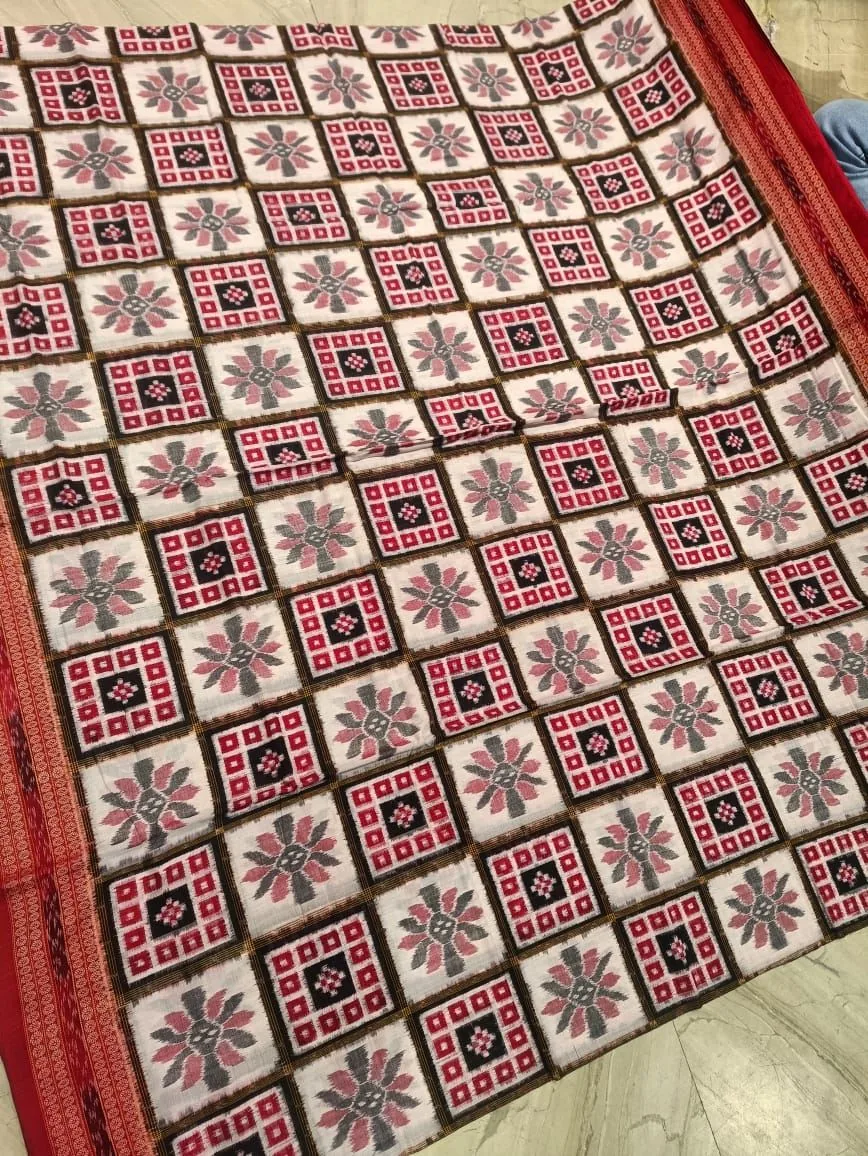 Sambalpuri Cotton Saree thumbnail 2