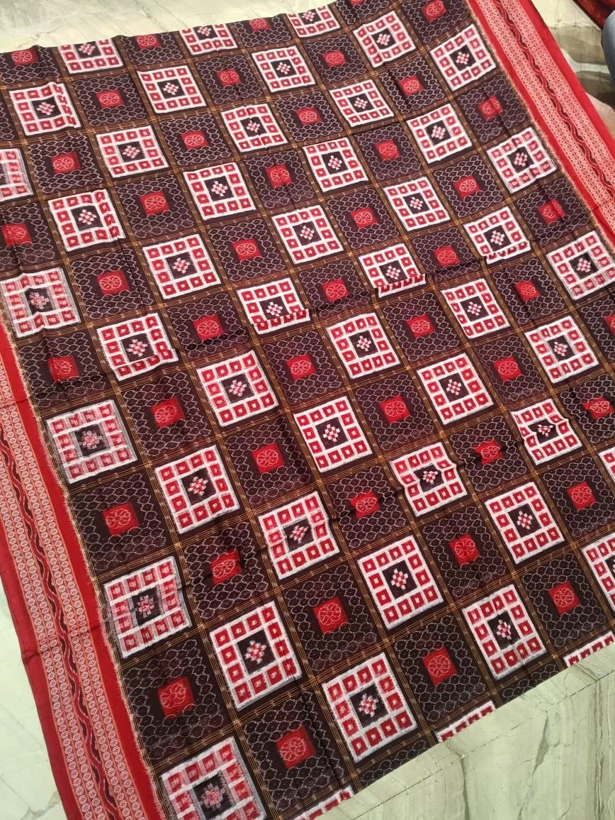 Sambalpuri Cotton Saree thumbnail 3